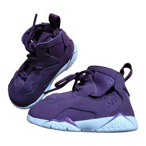 Jordan True Flight Bordeaux Toddler Shoes SZ 6C Sneaker 343797-625 Purple